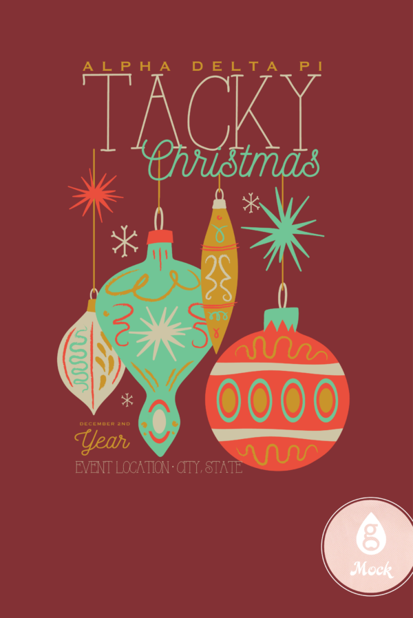Alpha Delta Pi Tacky Christmas