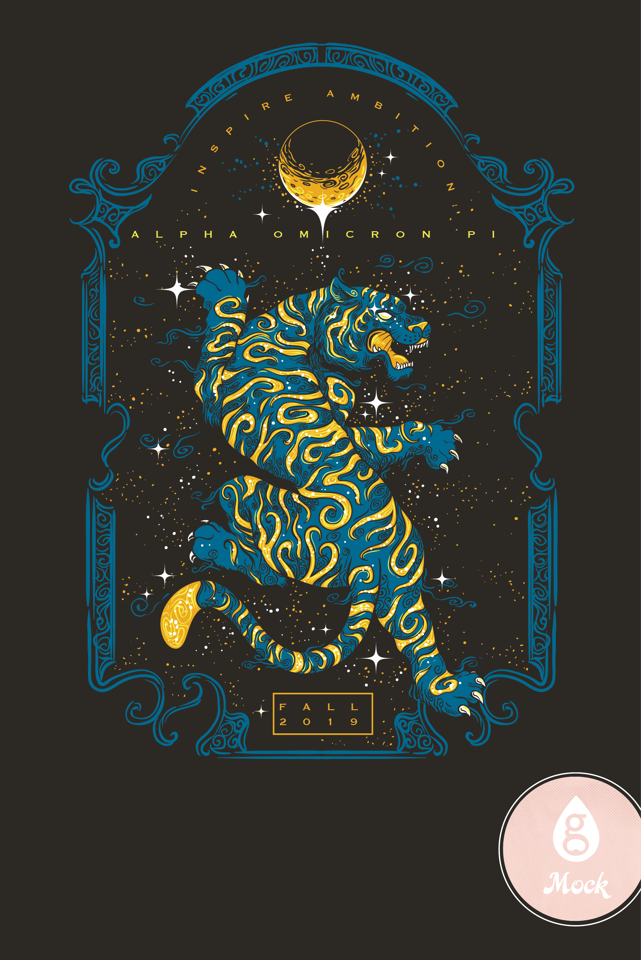 Alpha Omicron Pi Cosmic Tiger