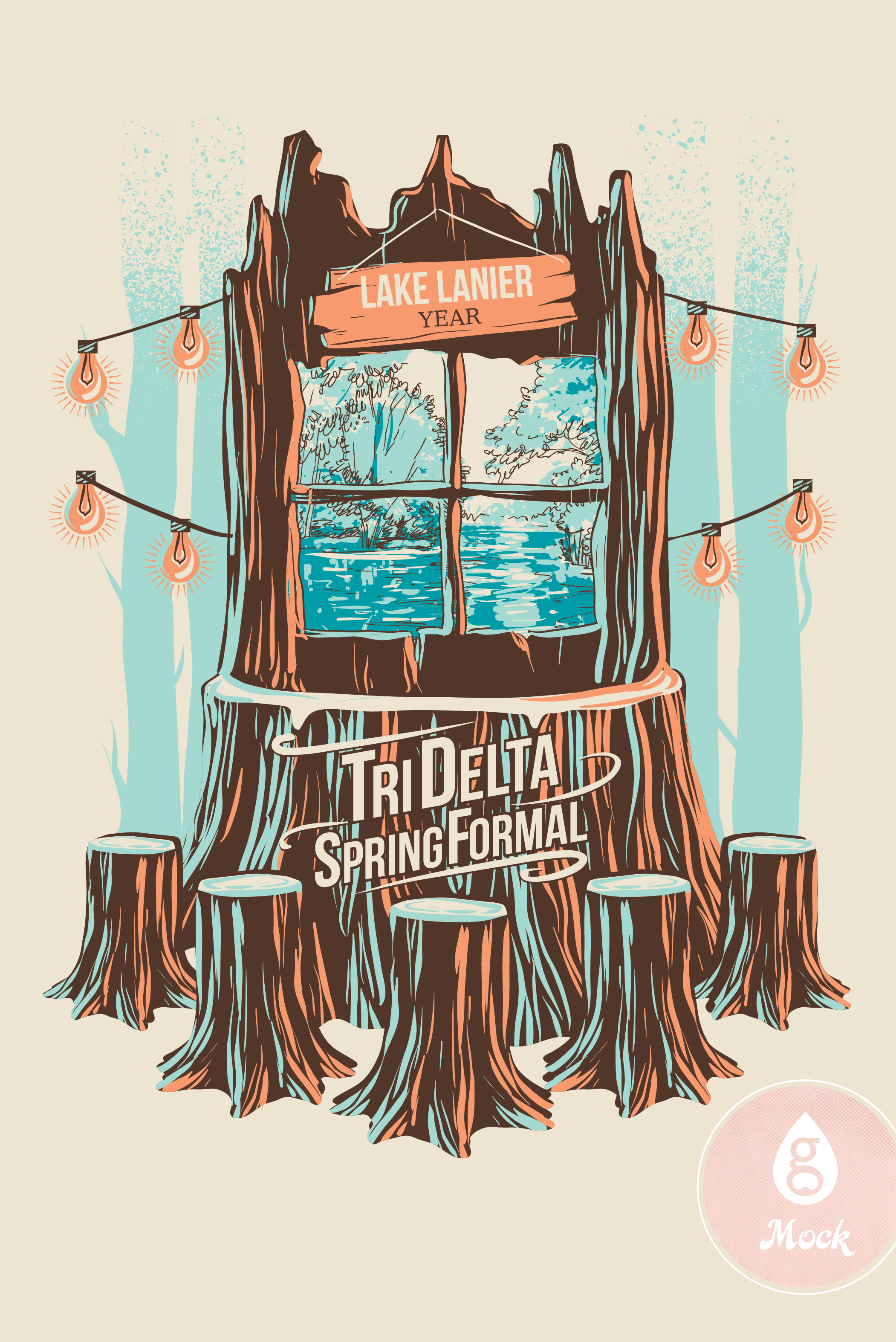 Tri Delta Lake Spring Formal
