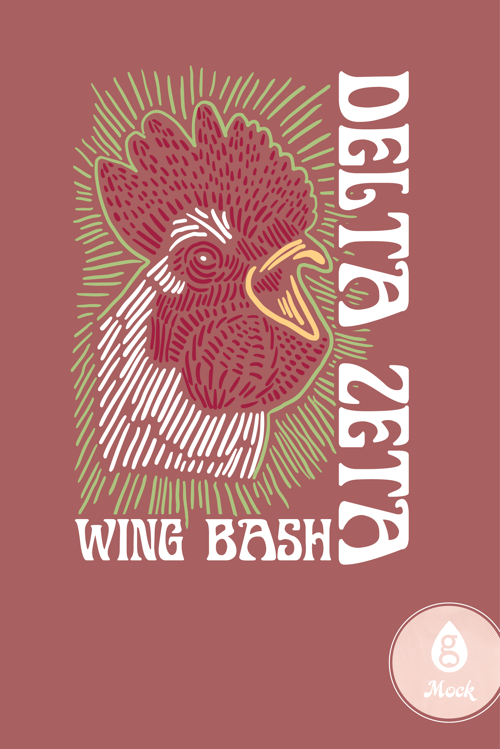 Delta Zeta Mixer Wing Bash