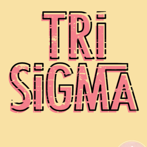 Sigma Sigma Sigma Font Glitch