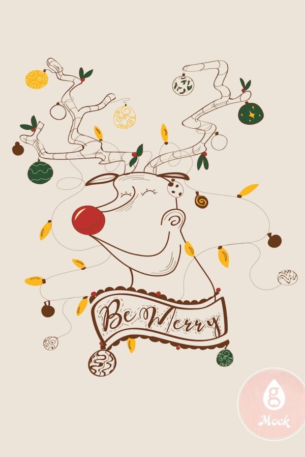 Festive Reindeer