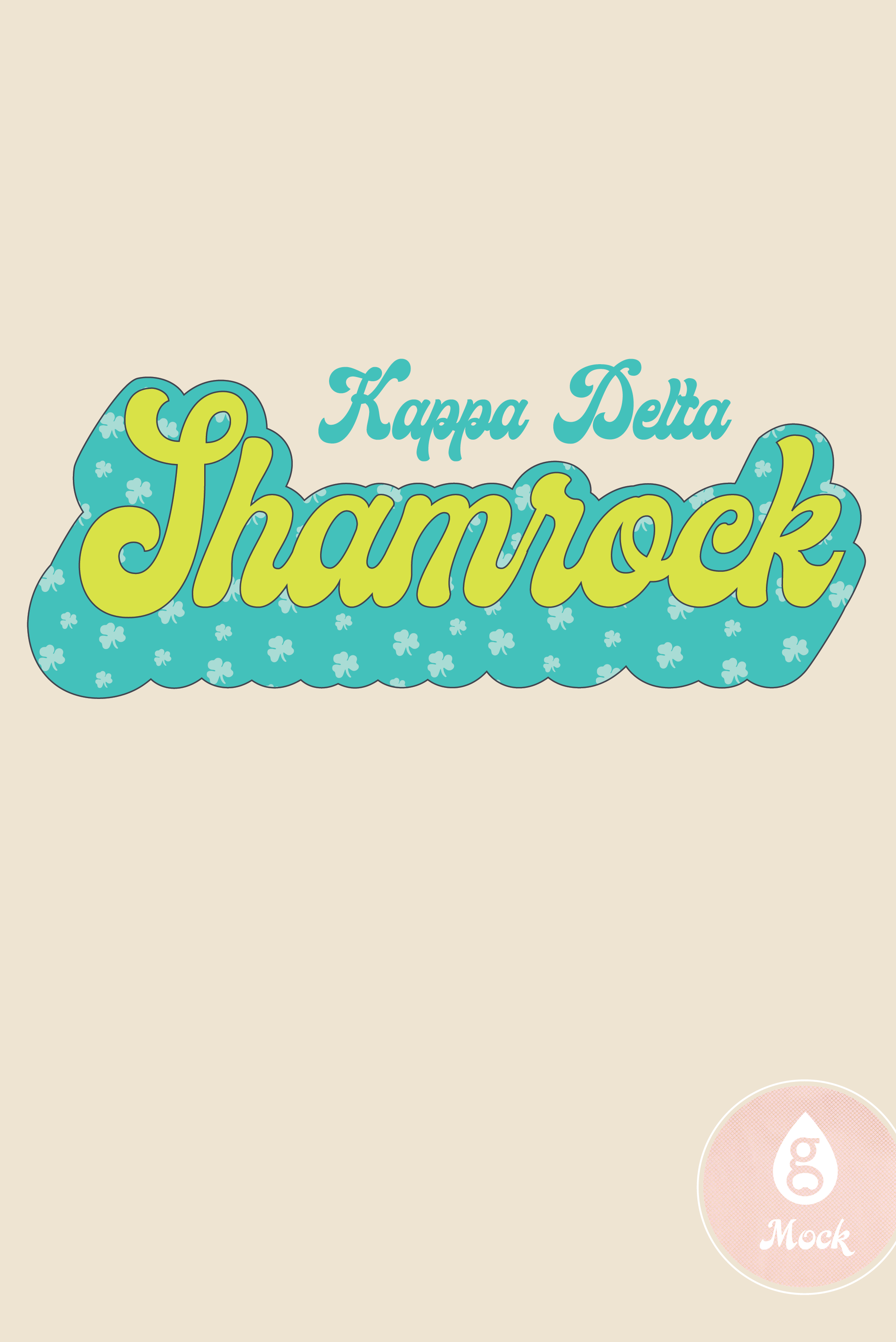Kappa Delta Philanthropy Shamrock