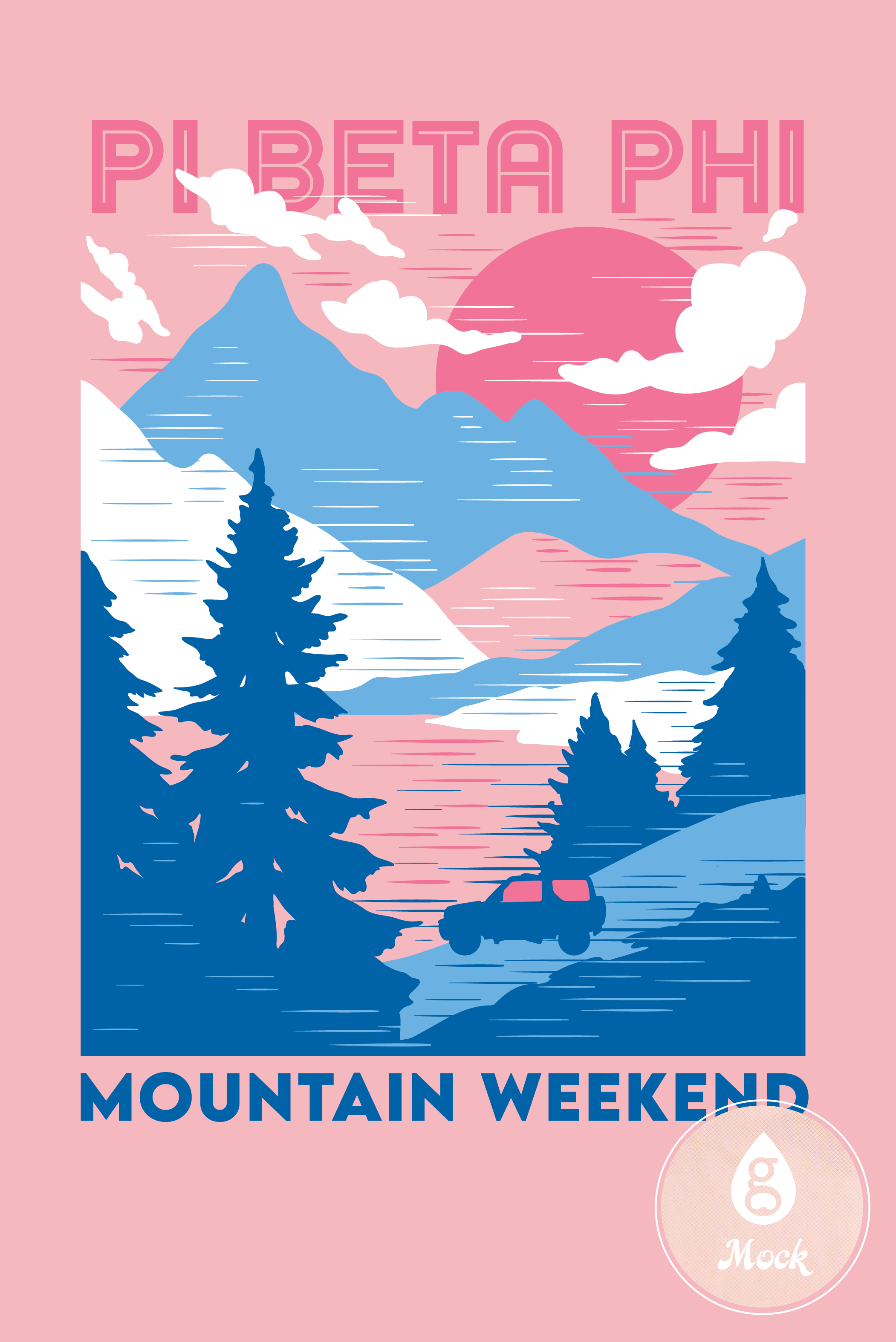 Pi Beta Psi Mountain Weekend Landscape