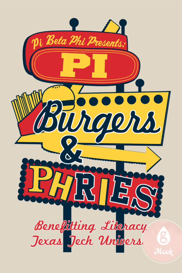 Pi Beta Psi Philanthropy Burgers and Fries