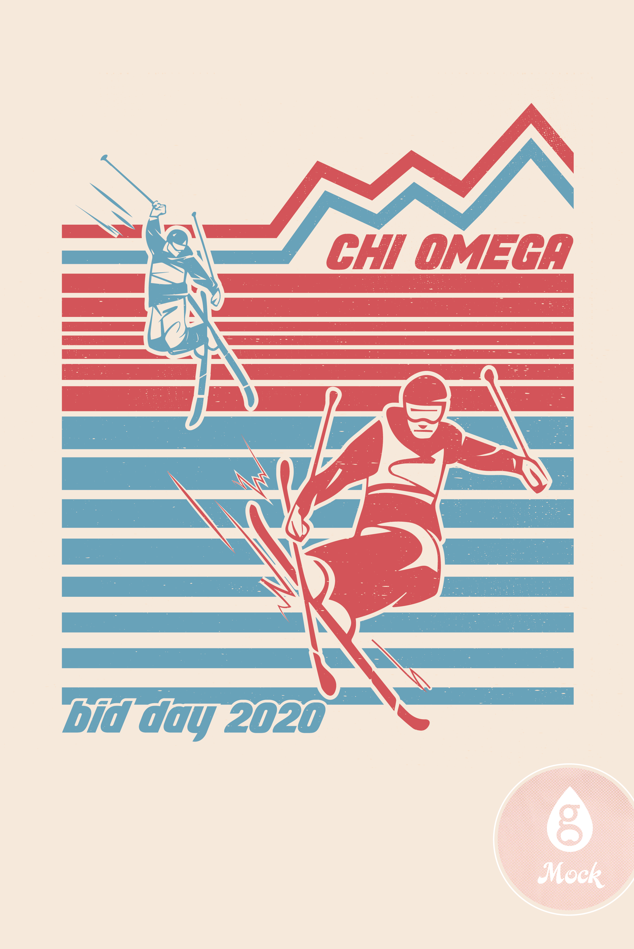 Chi Omega Bid Day Ski Lodge